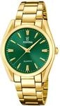Festina Damenuhr Analog aus Edelstahl 316L Goldfarben | Quarzuhr,...