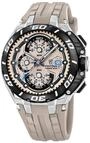 FESTINA Herrenuhr Analog Silikonarmband Braun Chrono Bike F20755/2 |...