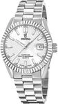 Festina Classic Steel Swiss Made Datumsanzeige