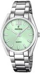 Festina Damenuhr Analog aus Edelstahl 316l Silberfarben | Quarzwerk,