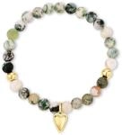 LIEBESKIND BERLIN Damen Beads Armband mit Herz Anh&auml;nger | Armband aus...