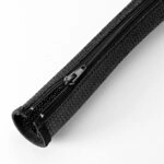 Vivolink Pro Expandable Sleeve Black w. Zipper 20mm 2.8m, PROZIPSLEEVE2028