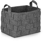 N8WERK Filz-Aufbewahrungskorb mit Griff 35x25x25cm | Ideal zur Aufbewahrung von