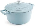 MasterClass Gussaluminium-Auflaufform, himmelblau, 24 cm, 4 Liter, Geschenkbox