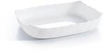 Luminarc Smart Cuisine Auflaufform Opal, 29 x 23 cm, Wei&szlig;