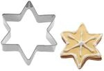 Westmark Ausstechformen Stern, 6 cm, Edelstahl, Silber, 6 x 5,8 x 2,2 cm