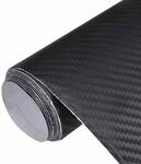 vidaXL Autofolie 3D Schwarz 100x150 cm