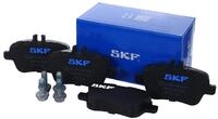 SKF Scheibenbremse Bremsbelag VKBP 90056-4er Set - Position Hinterachse H&ouml;he 77 mm