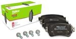 Valeo 4er-Set Bremsbel&auml;ge Expert 302472A, Hinterachse | ausgestattet mit montiertem