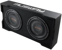 Musway MF210Q-4 - Single-BASSREFLEX-System IN FLACH-BAUWEISE (DOWNFIRE) MIT 25...