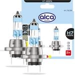 alca&reg; Halogenlampe H7 Set, 200% mehr Licht mit 12 V 55 W | 2 Stk....