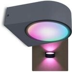 SSC-LUXon LIMO Au&szlig;enwandleuchte E27 inkl. Smart RGB & Wei&szlig;t&ouml;ne mit App...