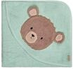 Sterntaler Kapuzenbadetuch B&auml;r Bo, Baby-Badetuch mit Kapuze, saugf&auml;hige Baumwolle,