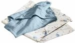 LOBERON Kapuzenhandtuch 2er Set Tinkertop, Weicher Musselin-Stoff, Kindgerechte