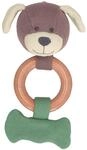 Sterntaler Baby Unisex Greifling Baby Strick Spielfigur Greifling Hund GOTS - Baby