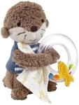 Fehn Rasselring Otter Theo &ndash; Greifling zum Rasseln & F&uuml;hlen f&uuml;r Babys | Mit