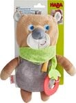 HABA Entdeckertuch B&auml;r, Baby Spielzeug mit Bei&szlig;ring, Baby Kuscheltier f&uuml;r