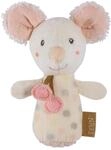 Fehn Mini-Rassel Maus &ndash; Mini-Greifling zum Rasseln, Spielen & F&uuml;hlen | Mit