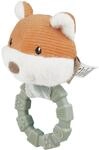 Sterntaler Greifling Fuchs Filou mit Rassel - Silikon Greifring mit