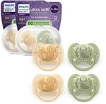 Philips Avent ultra soft Schnuller &ndash; kiefergerecht geformtes Design, f&uuml;r Babys,