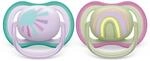Philips Avent Ultra Air-Schnuller: 2x leichter, atmungsaktiver Schnuller f&uuml;r...