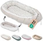 ULLENBOOM Babynest - Ideal f&uuml;r Neugeborene - OEKO-TEX zertifiziert | Waschbar,