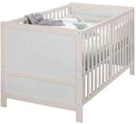 roba Babybett EASY SLEEP 70 x 140 cm inkl. Umbauecken + Matratze safe asleep...