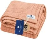 Babydecke Musselin von Nordic Coast Puckdecke Krabbeldecke Spucktuch |...