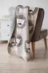 Kaiser 65211 Lion Babydecke Strick 100% Bio Baumwolle (KBA) atmungsaktive Babydecke