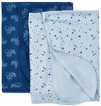 PIPPI Unisex Baby 2er Pack Decke f&uuml;r Wickeln, Spielen und Schutz geeignet