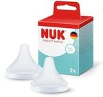 NUK Perfect Match Babyflaschensauger | 0+ Monate | Anti-Kolik-Flaschensauger 