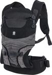 Dooky Carrier Terra Nova Babytrage 0-3 Jahre bis 15 kg, Schwarz | F&uuml;r Kinder von 0-3