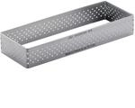 De Buyer Tortenring, perforiert, rechteckig, 25,4 x 8,1 x 2 cm, perfekt zum Backen