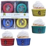 PME Harry Potter Cupcake-f&ouml;rmchen Folienbeschichtet, 60er-set, Hogwarts H&auml;user