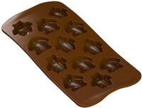 silikomart | SCG30 Silikonform f&uuml;r EASTER FRIENDS Pralinen, Antihaft, 12 Pralinen,