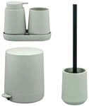 eluno Badezimmer-Set TESERO mit Soft-Touch Oberfl&auml;che, Bad-Accessoires Set...