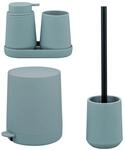 eluno Badezimmer-Set TESERO mit Soft-Touch Oberfl&auml;che, Bad-Accessoires Set...