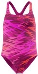 Speedo M&auml;dchen-Badeanzug mit Hyperboom-Print, Medalist, Rosa | Badeanzug