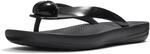 FitFlop Damen IQUSHION Glossy-Button Zehentrenner | Leichte Sommersandalen,