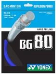 YONEX BG80 Badminton-Set, 0,68 mm, K&ouml;nigsblau