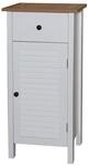 HTI-Line Badezimmerschrank Bambus Midischrank 1 Schublade 2 Regalf&auml;cher