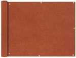 vidaXL Balkonbespannung 90x400cm Balkon Sichtschutz Windschutz Verkleidung