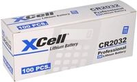 100er Set CR2032 Lithium-Knopfzelle 3V / 220mAh (20x5er Pack) Lithium...