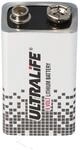 Ultralife Lithium Batterie 9 Volt, E-Block, U9VL, U9VL-J