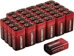 VOLTCRAFT VC-16107990 9 V Block-Batterie Alkali-Mangan 550 mAh 9 V 30 St.