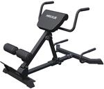 MAXXUS&reg; R&uuml;ckentrainer 7-in-1, klappbar, verstellbar, bis 150 kg, Stahl |...