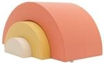 IGLU SOFT PLAY Indoor Kletterbogen (Pastel Autumn, Rainbow) | Firm Step...