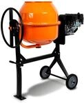 EBERTH 140L Betonmischer Benzin Mobil, 6,5PS Benzinmotor, Viertakt, Gestell,...
