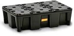 CEMO 10705 PE-Auffangwanne "25 HD" mit PE-Rost, schwarz, 25 L