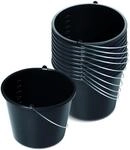Kistenberg 10x Baueimer 20 Liter | Eimer mit Skala und ergonomischem Griff | aus